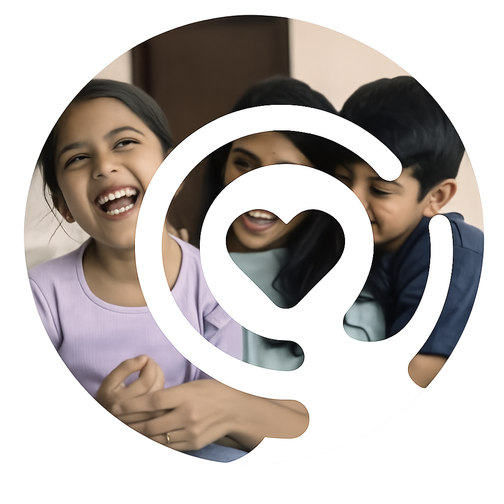 Happy family using Radar AI